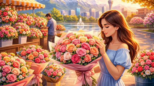 Голландские розы в Алматы: как выбрать букет, который будет выглядеть свежо и собранно