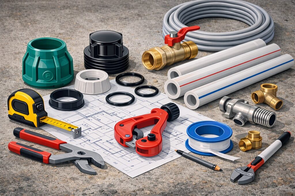 Үйдегі су құбырларын тарату: материалдар, құралдар және жиі кездесетін қателіктер - Akyldy.KZ