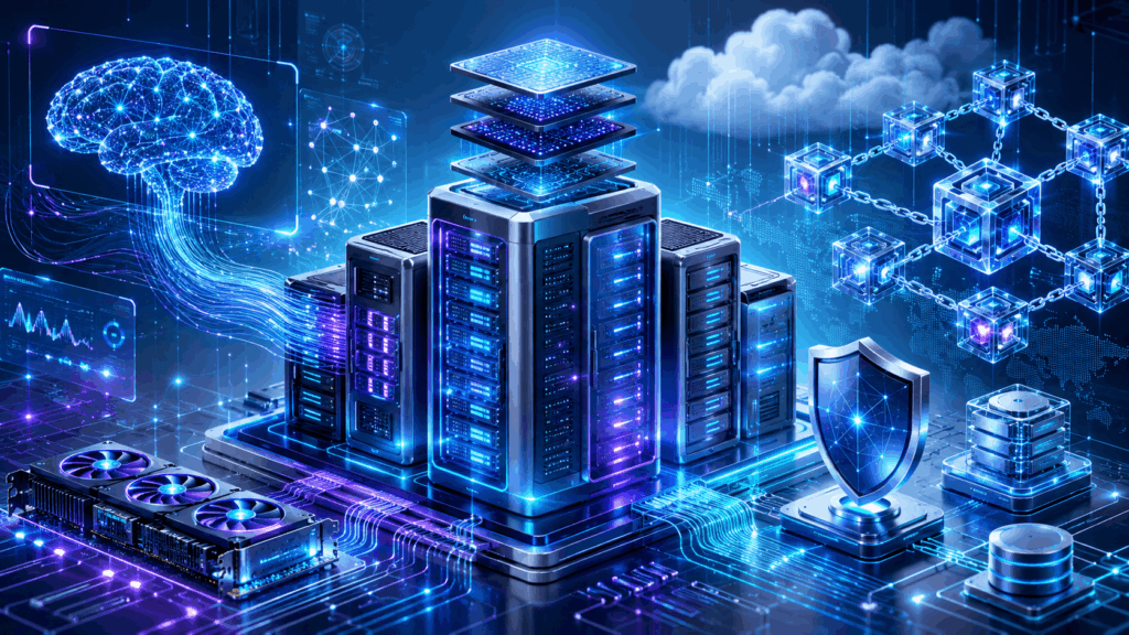 AI және blockchain жобаларына арналған үздік VPS конфигурациялары - Akyldy.KZ