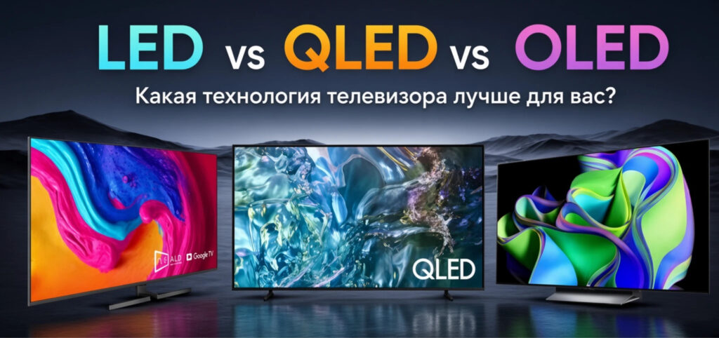 Какой телевизор купить: QLED, OLED или обычный LED? - Akyldy.KZ